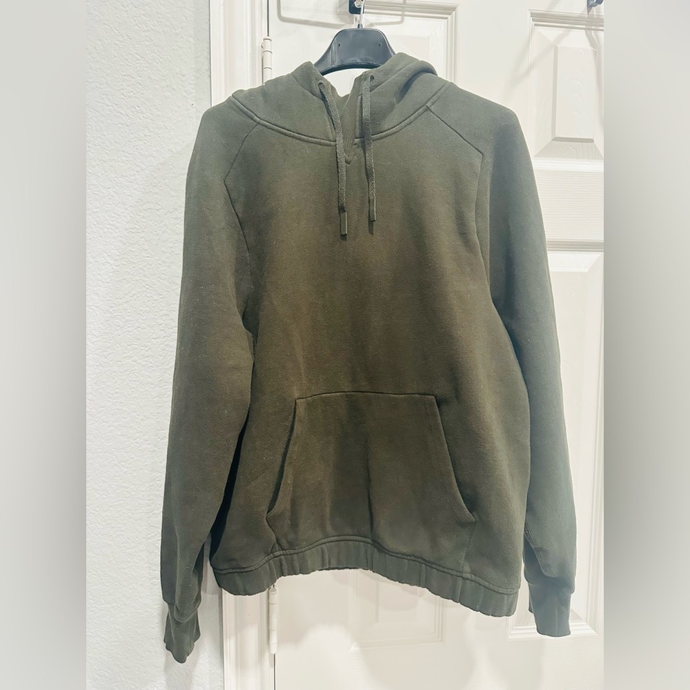 Lululemon, All Yours Pull Over Hoodie, Dark Olive, 6